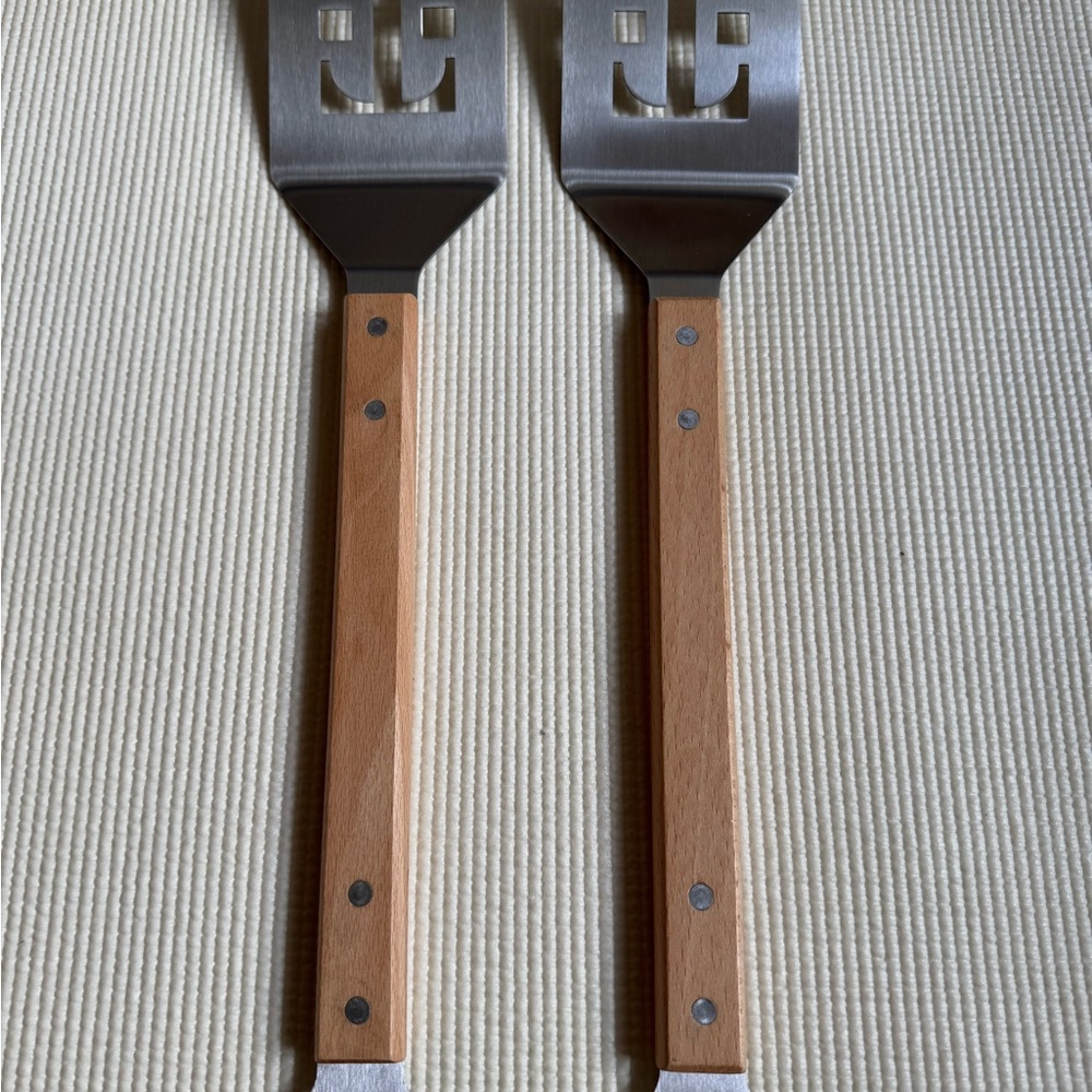 T-Mobile Stainless Steel Wooden Handle Spatula w/ Bottle Opener (set of 2)